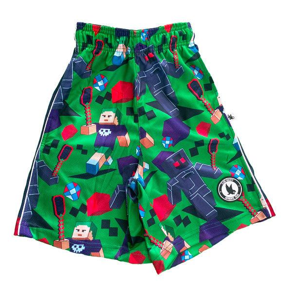 Flow Society Boys Green Flowcraft Short Green