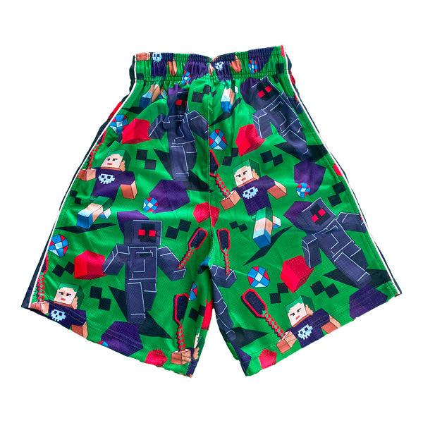 Flow Society Boys Green Flowcraft Short Green