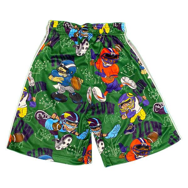 Flow Society Boys Gridiron Greats Short Green
