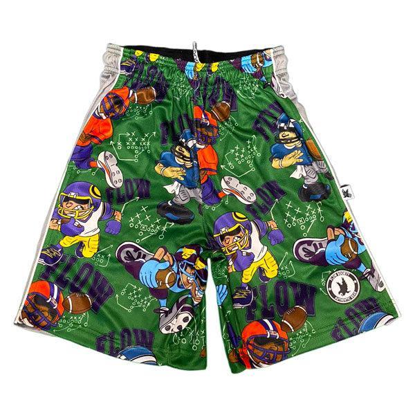 Flow Society Boys Gridiron Greats Short Green