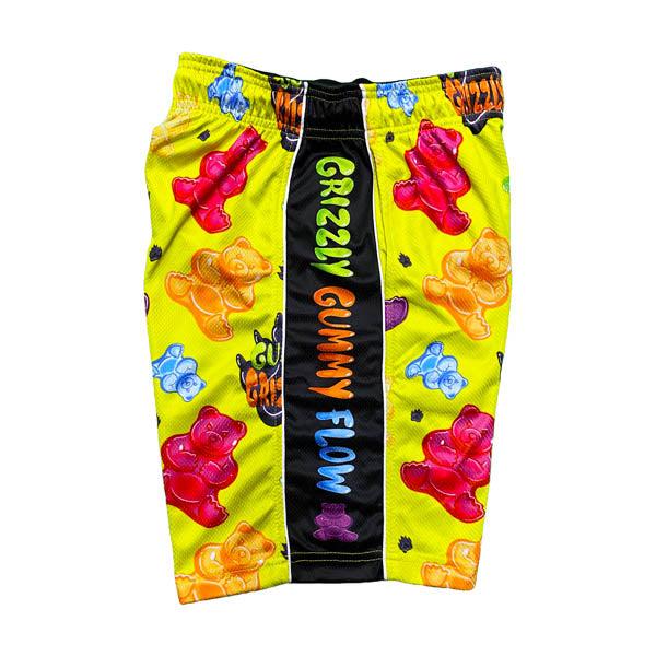 Flow Society Boys Grizzly Gummy Short Neon Yellow