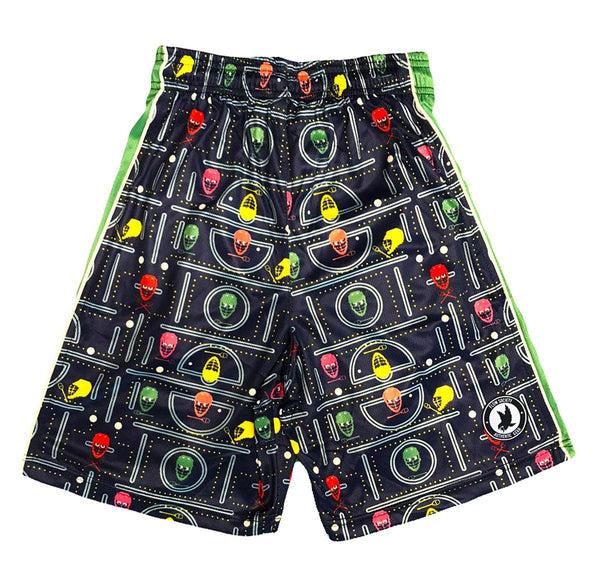 flow society Boys Lax Man Attack Short Black