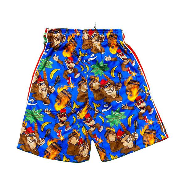 Flow Society Boys Lax Monkey Short Blue