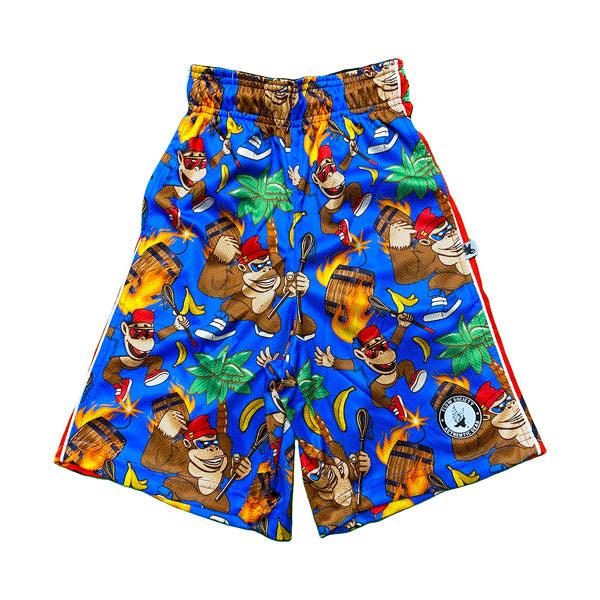 flow society Boys Lax Monkey Short Blue