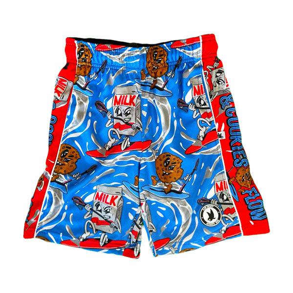 flow society Boys Milk & Cookies Short Blue