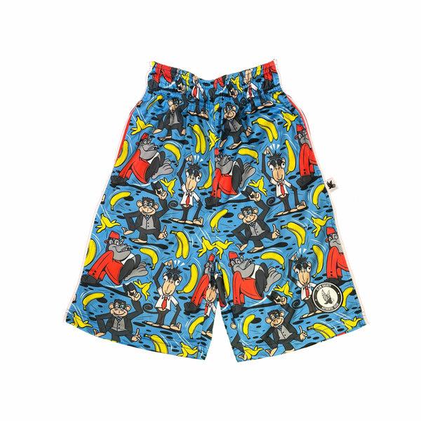 flow society Boys Monkey Suit Attack Short Blue