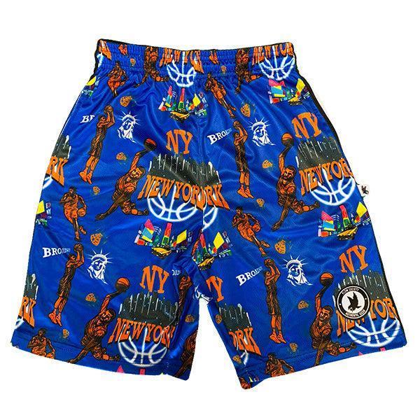 Flow Society Boys NY Basketball Flow Short Blue