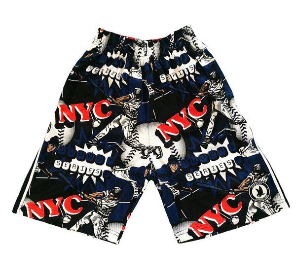 Flow Society Boys NYC Baseball Attack Short Navy