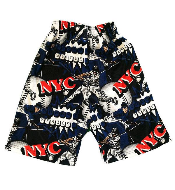 Flow Society Boys NYC Baseball Attack Short Navy