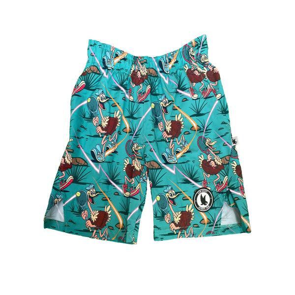 flow society Boys Ostrich Tennis Short Blue