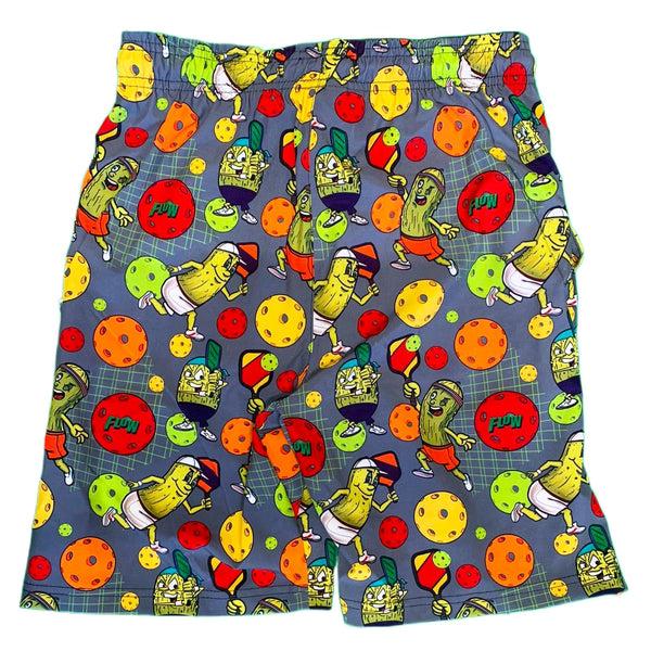 Flow Society Boys Pickleball Flow Short Grey Grey