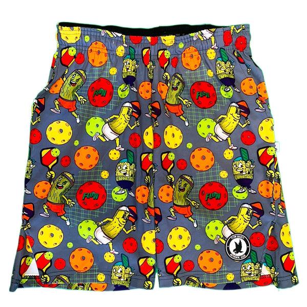 Flow Society Boys Pickleball Flow Short Grey Grey