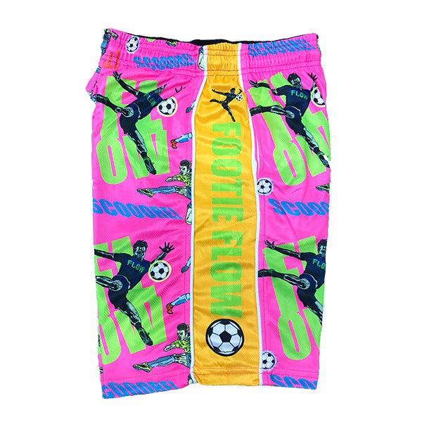Flow Society Boys Pink Footie Flow Short Pink