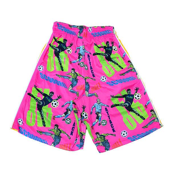 Flow Society Boys Pink Footie Flow Short Pink