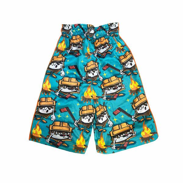 Flow Society Boys S'mores Hockey Short Blue