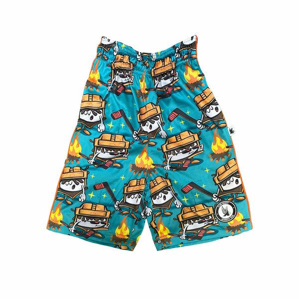 flow society Boys S'mores Hockey Short Blue