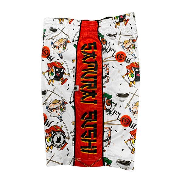 Flow Society Boys Samurai Sushi Short White