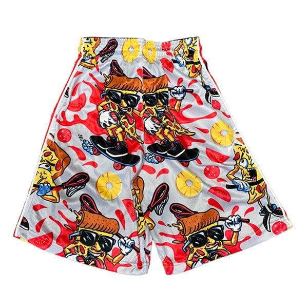 Flow Society Boys Slice Of Flow Pizza Short Multi