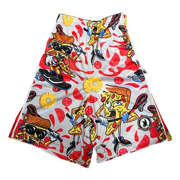 Flow Society Boys Slice Of Flow Pizza Short Multi