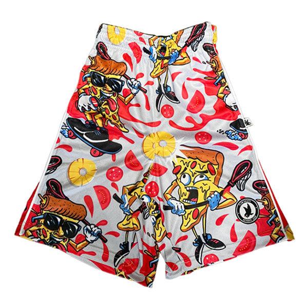 Flow Society Boys Slice Of Flow Pizza Short Multi
