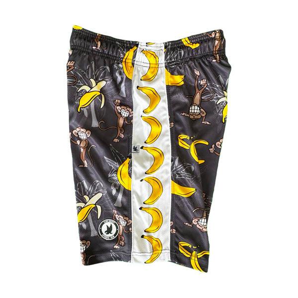 Flow Society Boys Smiling Monkey Short Black