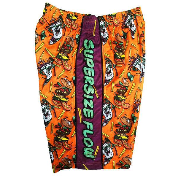 Flow Society Boys Supersize Attack Short Orange