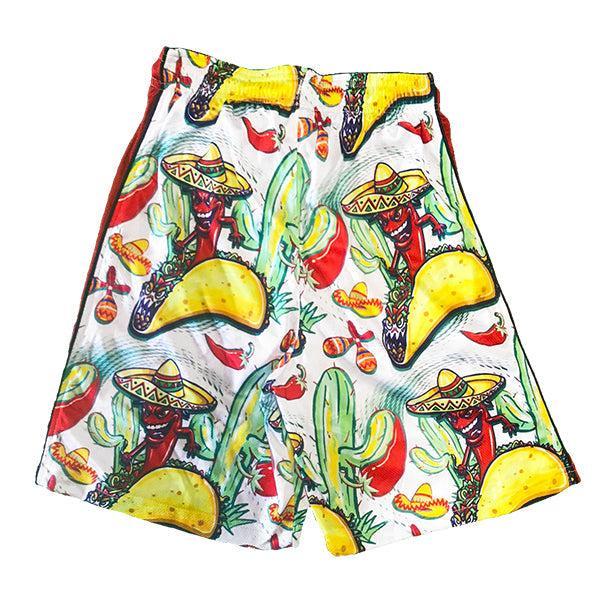 Flow Society Boys Taco Loco Flow Short White
