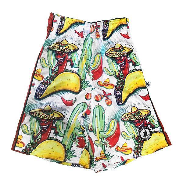 Flow Society Boys Taco Loco Flow Short White