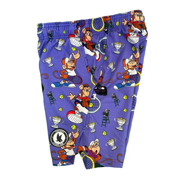 Flow Society Boys Tennis Monkey Short Purple