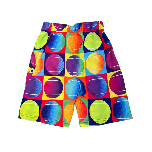 Flow Society Boys Tennis Pop Art Short Multi