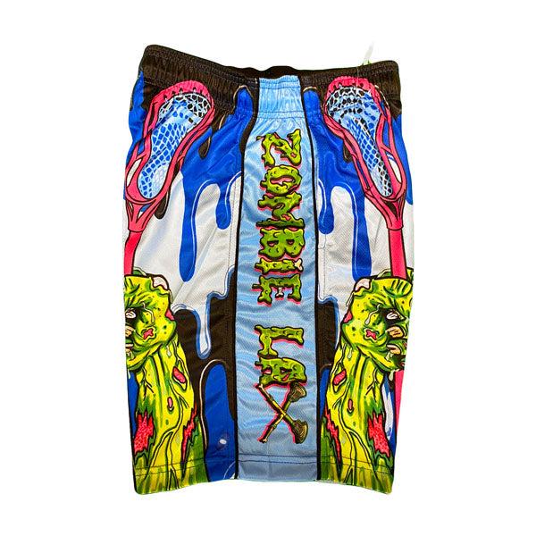 Flow Society Boys Zombie Lax Short Blue/Black