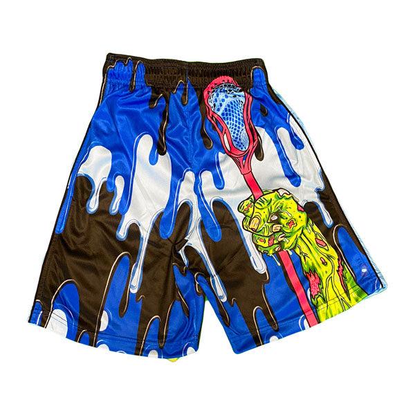 Flow Society Boys Zombie Lax Short Blue/Black