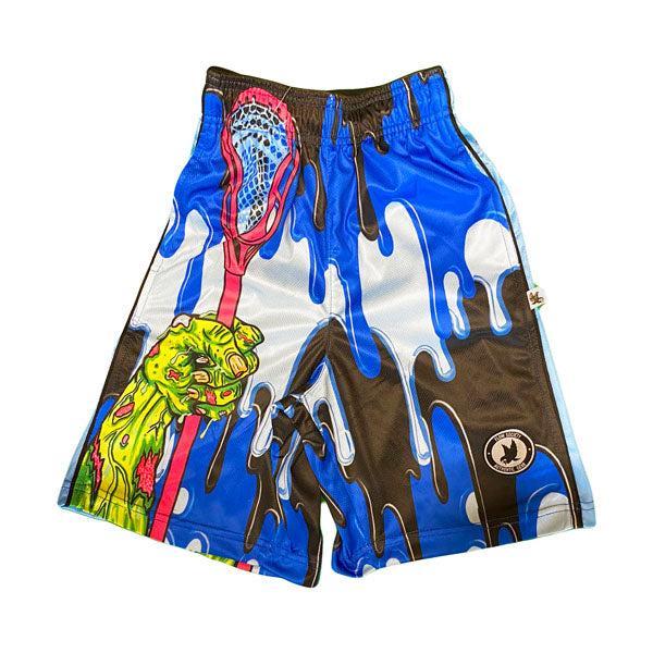 Flow Society Boys Zombie Lax Short Blue/Black