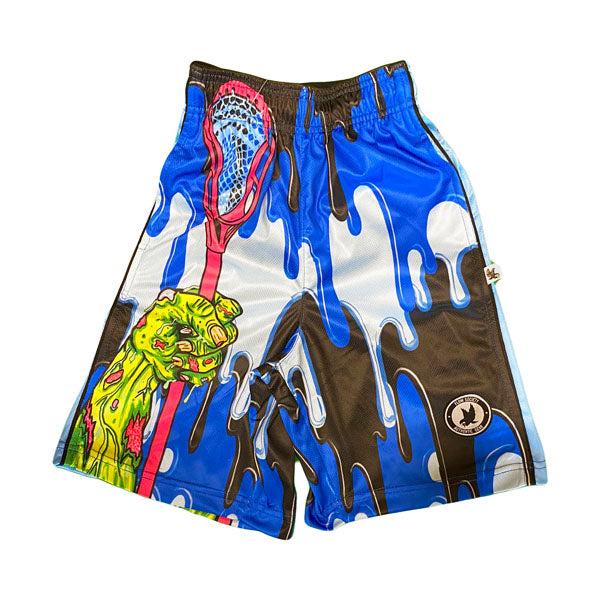 Flow Society Boys Zombie Lax Short Blue/Black