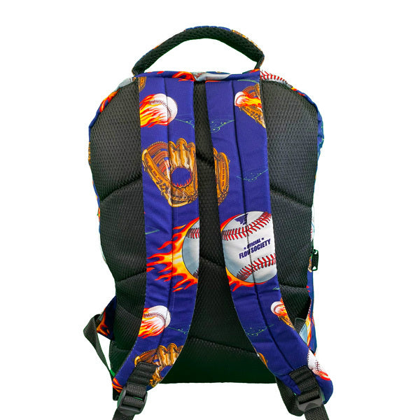 Flow Society Fastball Baseball Backpack Blue