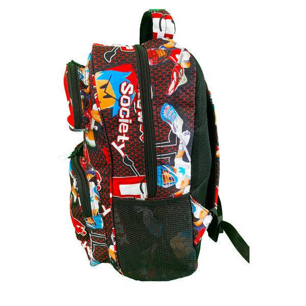 Flow Society Flowbox Backpack Red