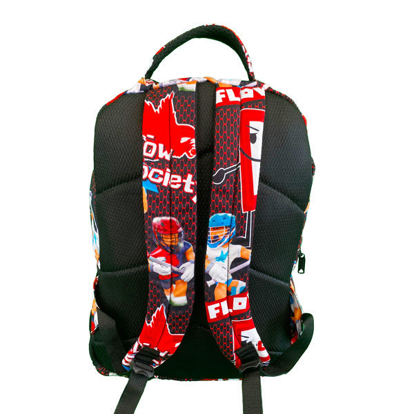 Flow Society Flowbox Backpack Red