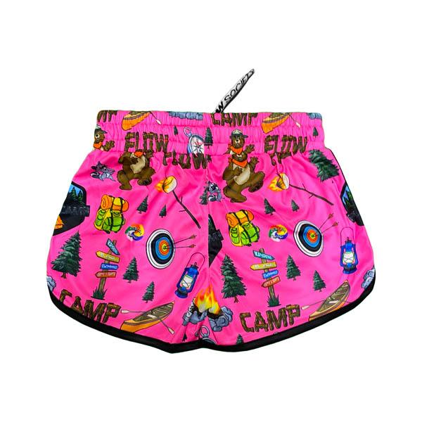Flow Society Girls & Womens Camp Flow Short Pink