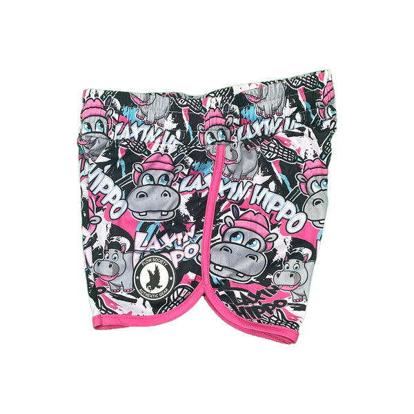 Flow Society Girls & Womens Laxin' Hippo Short Multi