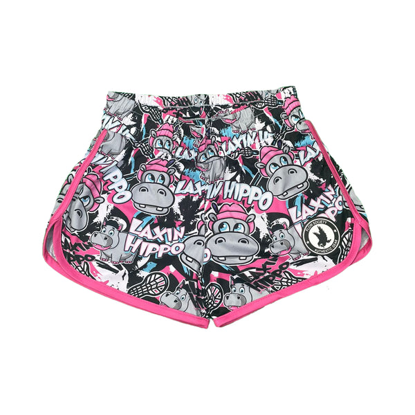 flow society Girls & Womens Laxin' Hippo Short Multi