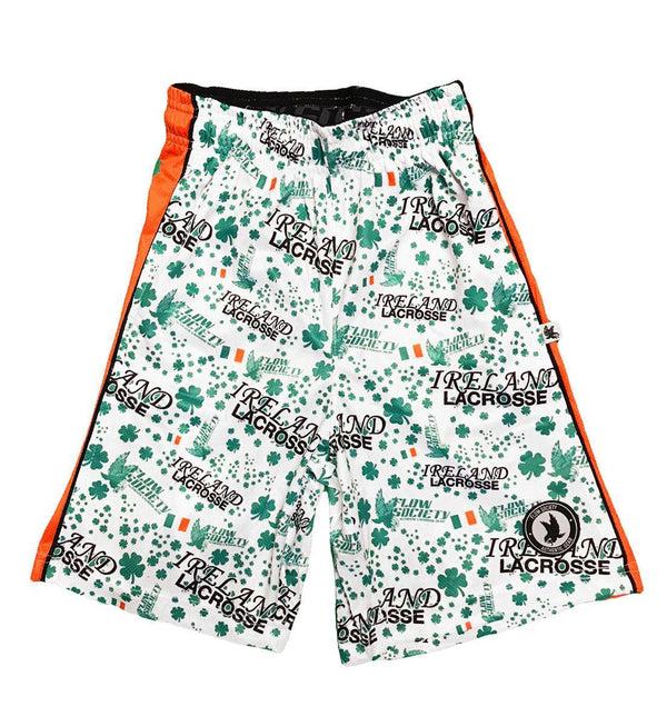 Flow Society Men's Irish Attack Short White