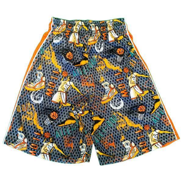Flow Society Mens Alley Oop Short Grey/Orange