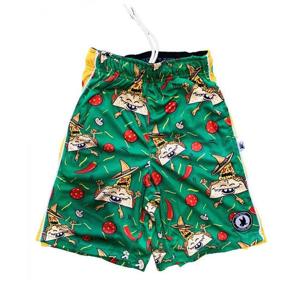 Flow Society Mens Bad Hombre Attack Short Green