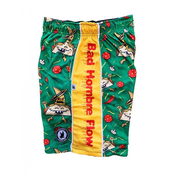 Flow Society Mens Bad Hombre Attack Short Green