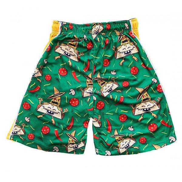 Flow Society Mens Bad Hombre Attack Short Green