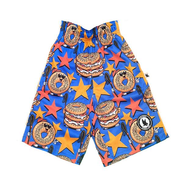 Flow Society Mens Bagel & Lax Attack Short Blue