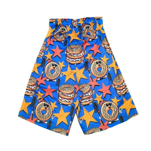 Flow Society Mens Bagel & Lax Attack Short Blue