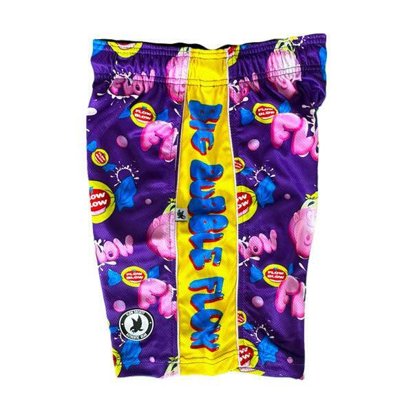 Flow Society Mens Big Bubble Flow Short Purple