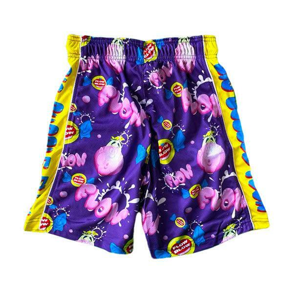 Flow Society Mens Big Bubble Flow Short Purple