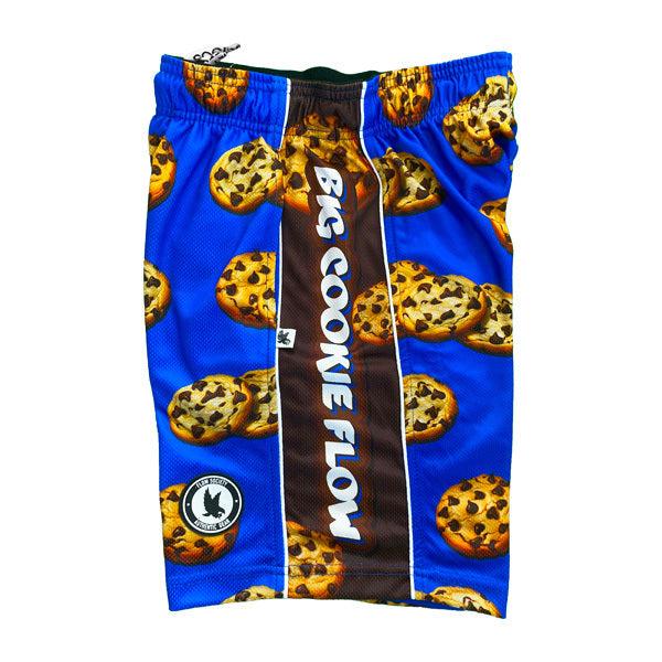 Flow Society Mens Big Cookie Flow Short Blue
